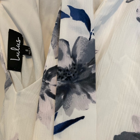 Lulus Darling Dearest White Floral Print Swing Dress - Picture 10 of 12